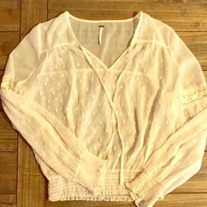Free people romantic top